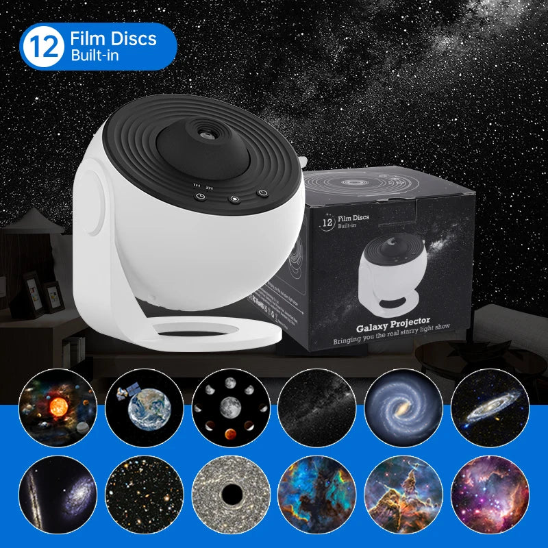 GARDNTOOL™ Planetarium Projector 12 in 1 Sky 360° Rotate
