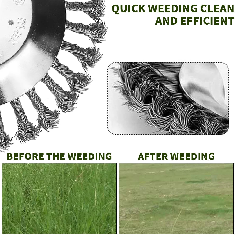 GARDNTOOL™ 6/8 Inch Grass Trimmer Head with Fixing Kit
