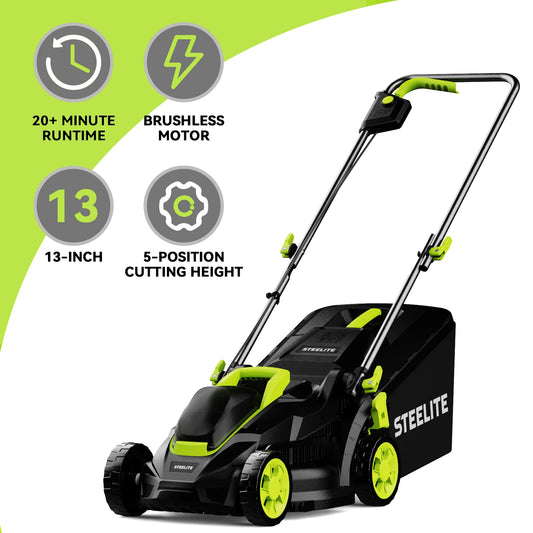 GARDNTOOL™ Electric Lawn Mower, 2-in-1 Lightweight