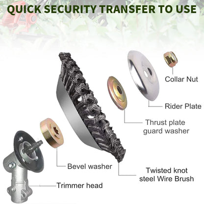 GARDNTOOL™ 6/8 Inch Grass Trimmer Head with Fixing Kit