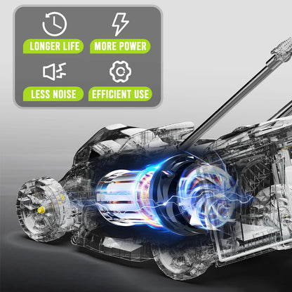 GARDNTOOL™ Electric Lawn Mower, 2-in-1 Lightweight
